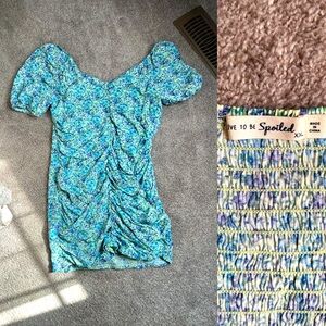 Spoiled Women's Blue Mini Dress